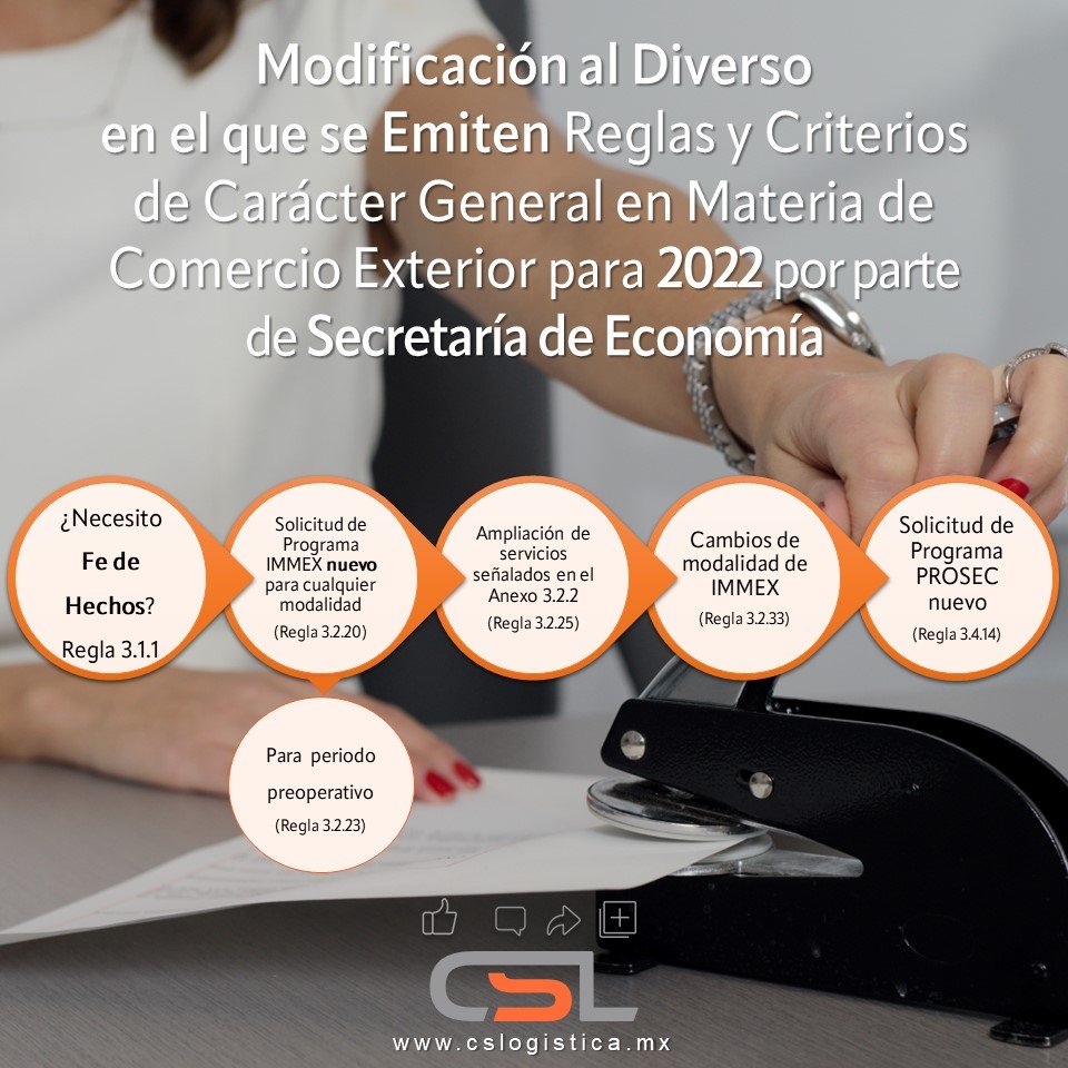 Modificación Reglas y Criterios de Secretaría de Economía Recursos